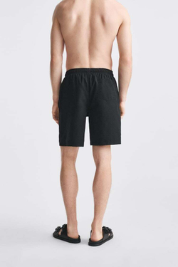 ZARA ДЛИННЫЕ ПЛАВКИ, ЧЕРНЫЙ