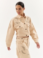 Жакет джинсовый DESERT SANDS, бежевый