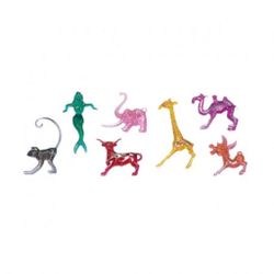 Декорация для стакана "Зоопарк" пластик 250 шт Garcia De Pou