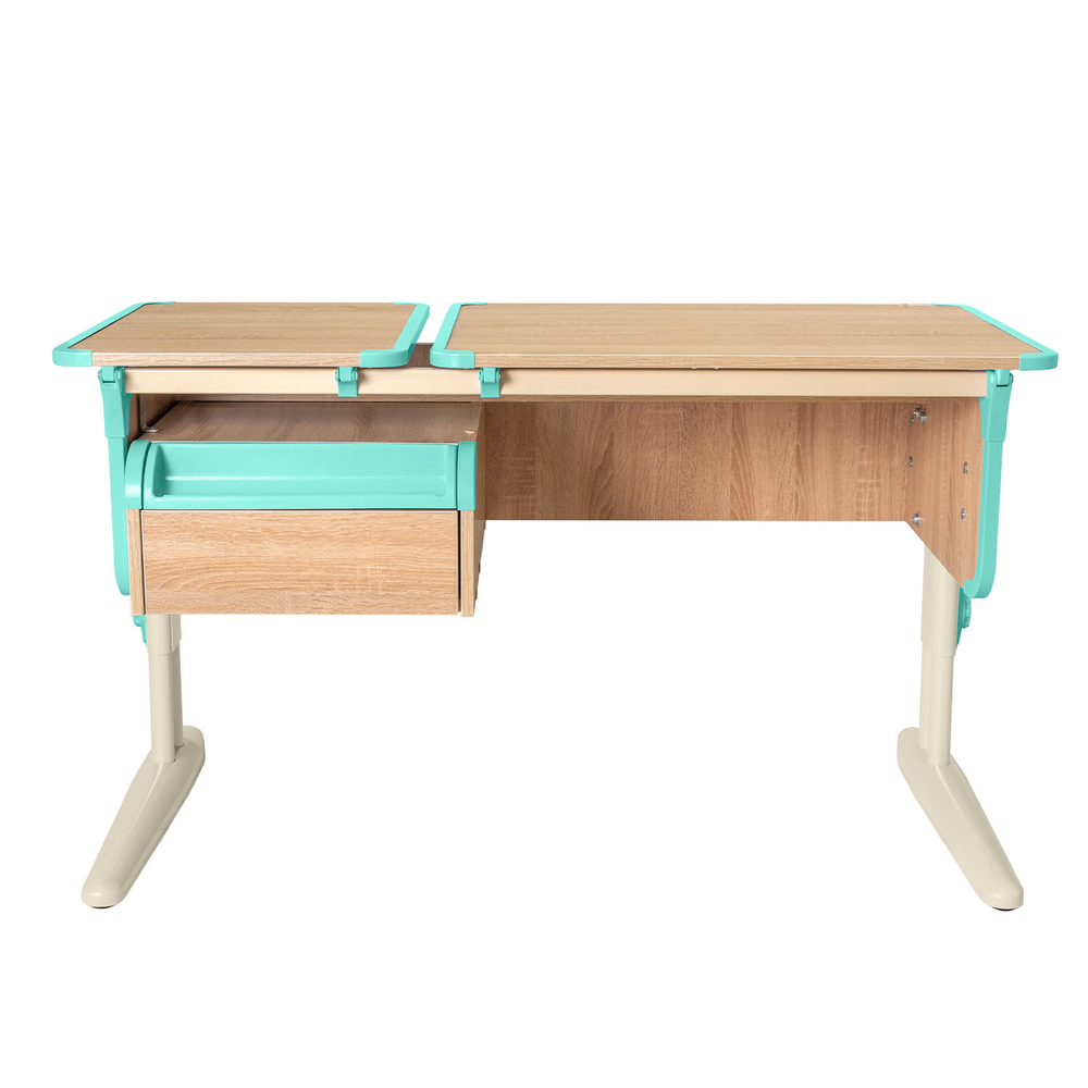 Растущая парта Дэми с навесной тумбой СУТ 42-03 (1205×550 мм)