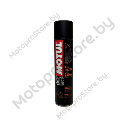 Масло для пропитки поролоновых фильтров Motul A2 Air Filter Oil Spray 0.4 л
