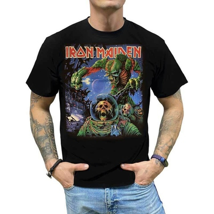 Футболка Iron Maiden Eddie (в космосе) (S)