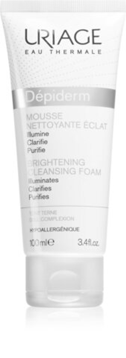 Uriage Depiderm Brightening Cleansing Foam - очищающая пенка с осветляющим эффектом /   100  ml  / GTIN 3661434006265