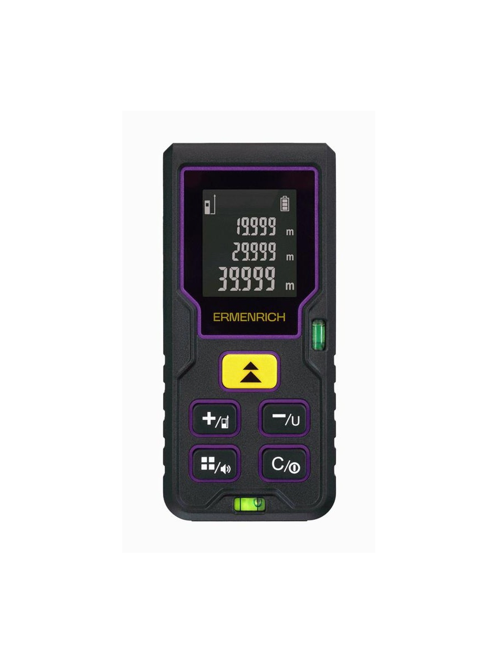 Рулетка лазерная Reel PLUS GD40 фиолет. Ermenrich 84643