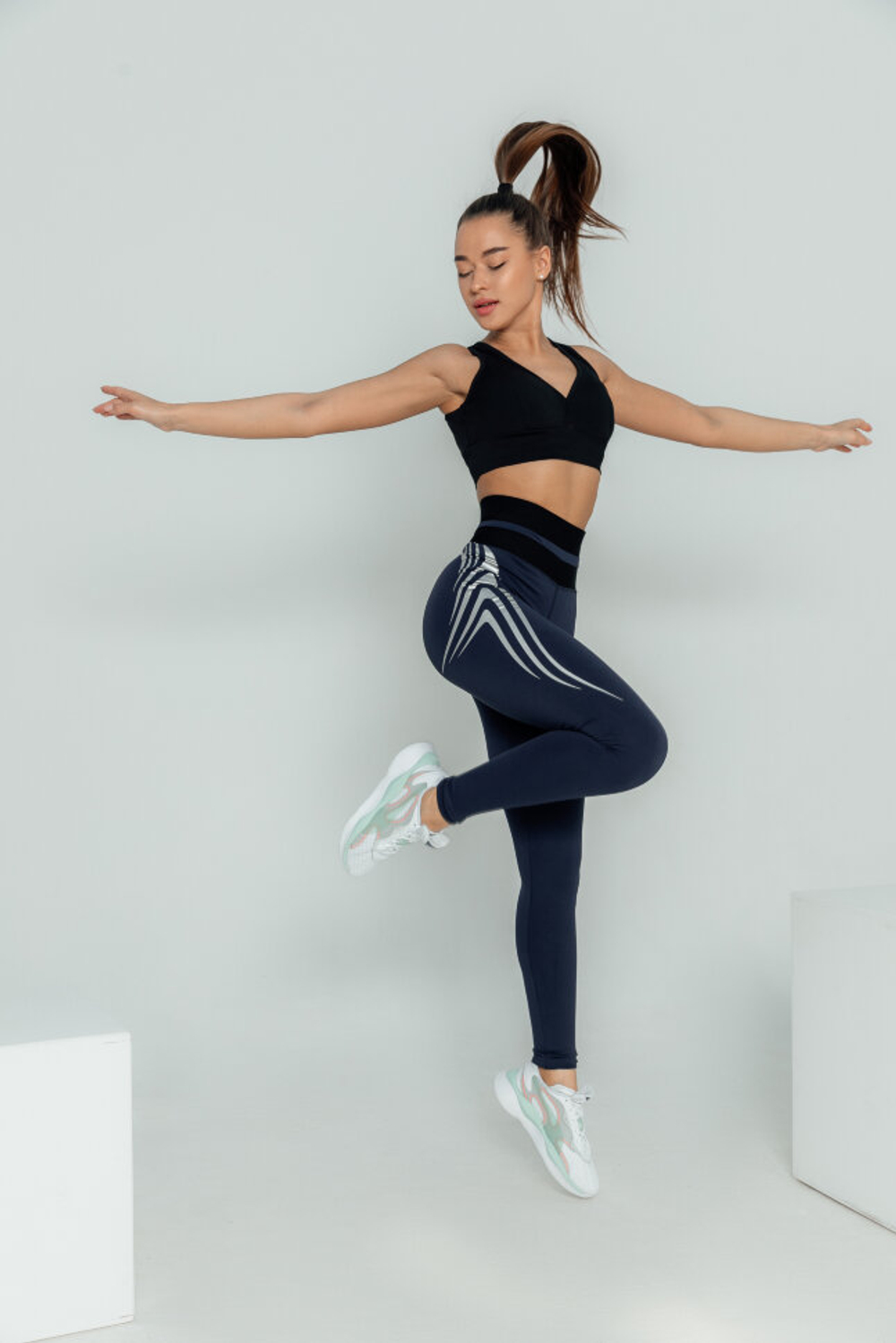 Лосины ForStrong Wings Dark Blue DW