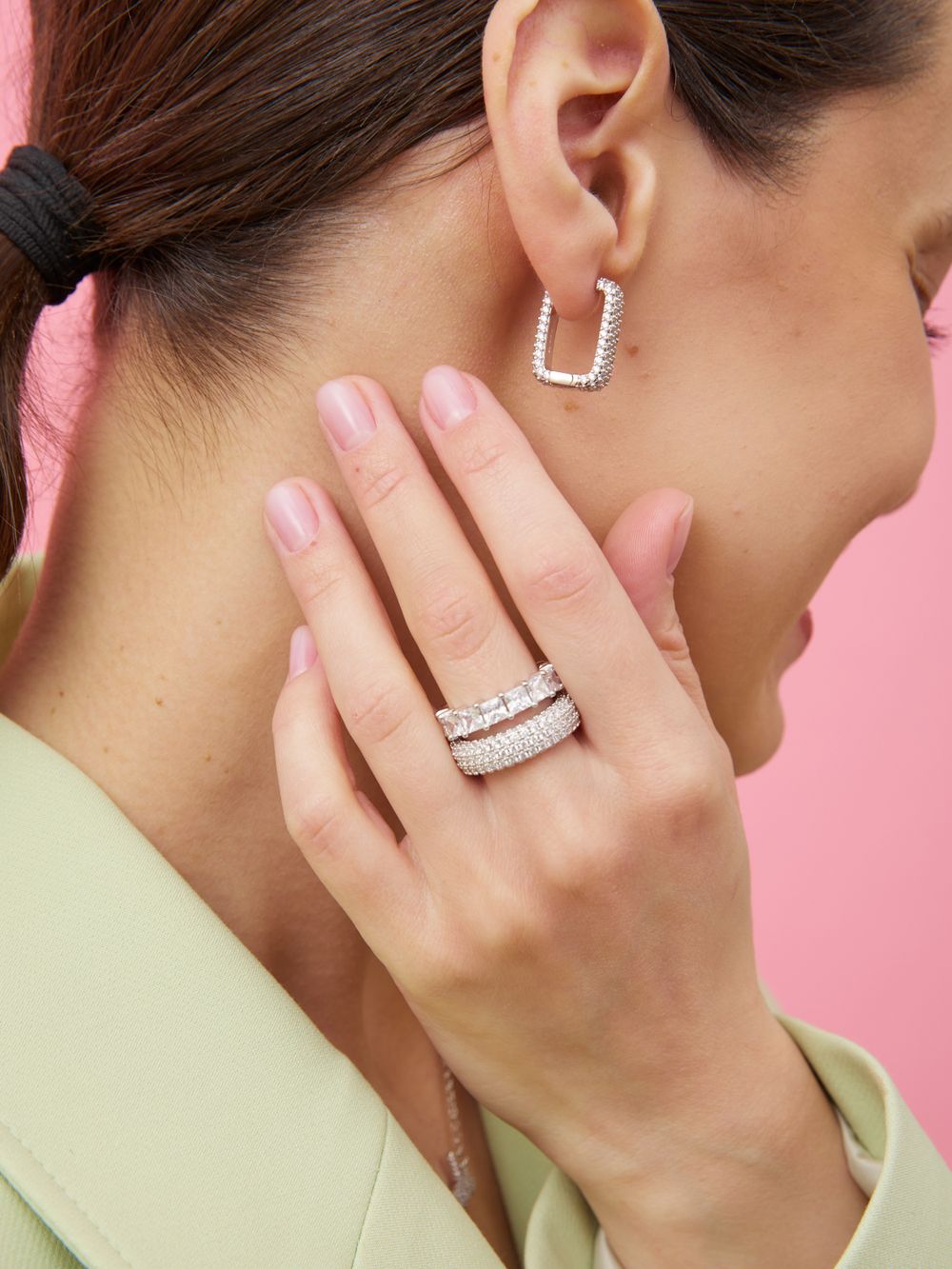 СЕРЬГИ "BASE SHINE"