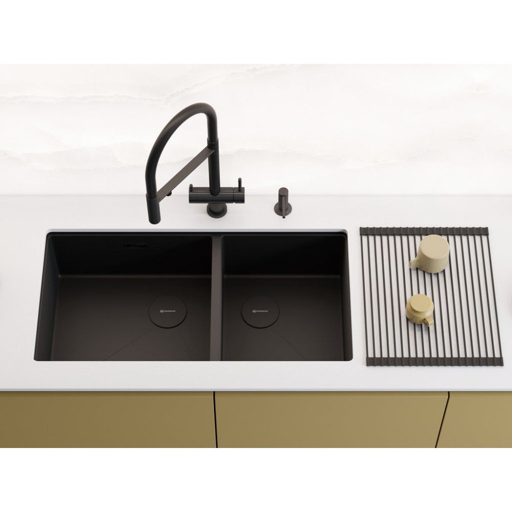 Кухонная мойка Omoikiri Taki 85-2-LB-U/IF-GB Side