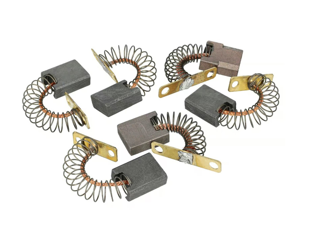 Угольная щетка для тягового двигателя Karcher 6.610-211.0 ( в комплекте 6-штук на весь двигатель )