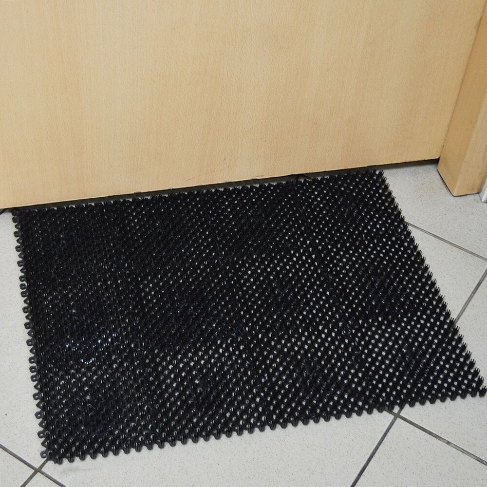 Коврик ТРАВКА 41*54см (черный) Gras ПВХ Blabar