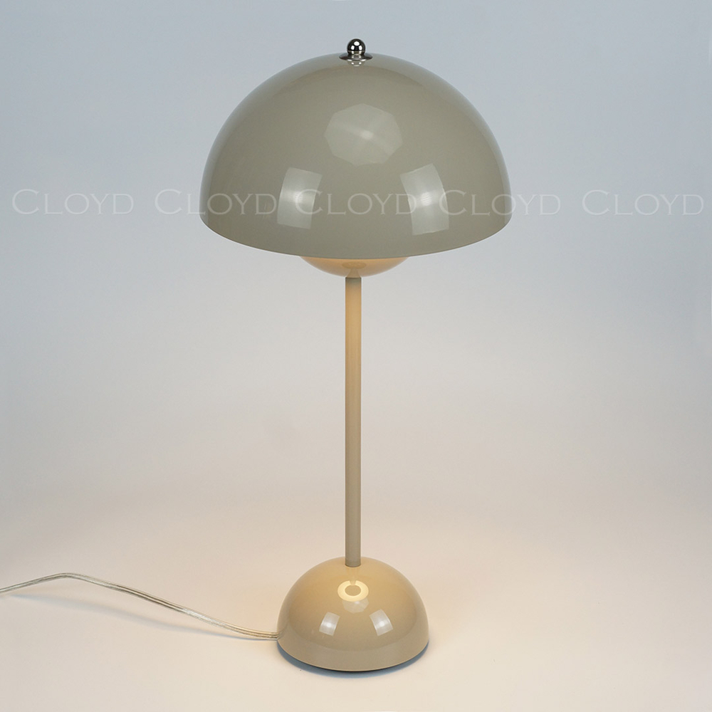 Настольная лампа Cloyd ERMA-B T1 / выс. 50 см - серый (арт.30043)