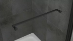Душевой уголок Abber Schwarzer Diamant AG0A090B 90x90 стекло прозрачное/профиль черный