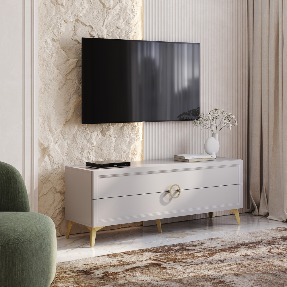 Тумба под ТВ Эстетика ТБ-07 кашемир