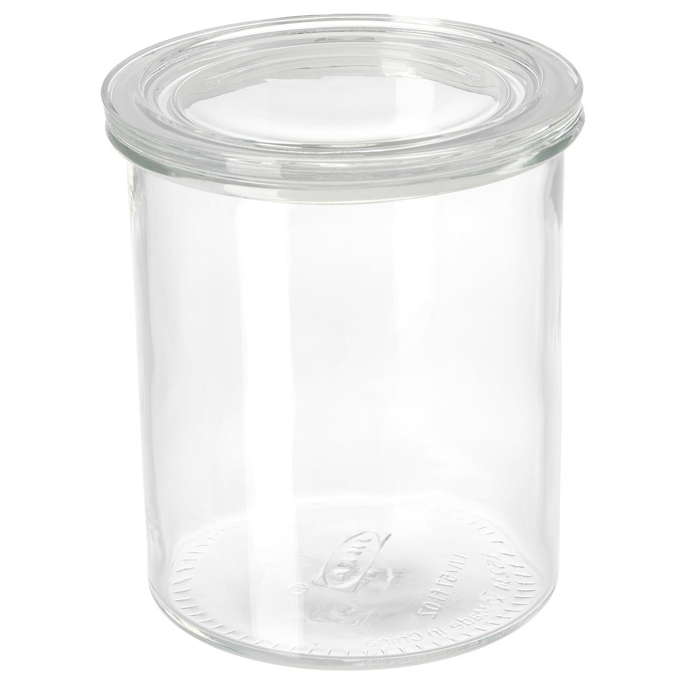 IKEA 365+ Банка с крышкой, стекло, 1,7 л