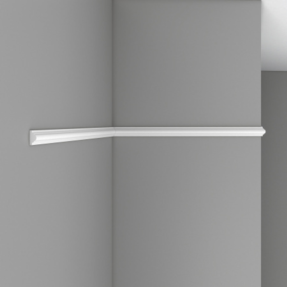 Молдинг гладкий Decomaster 97012 25х12х2400мм