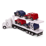 Автовоз ин. 34см +4машины, ПК 99A7-1