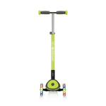 Самокат Globber Elite Deluxe Lights зеленый