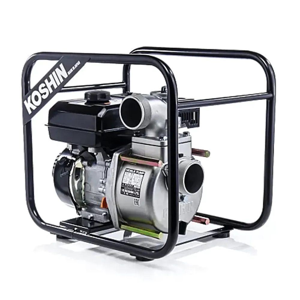 Koshin STV-100 X мотопомпа бензиновая 8.2 л.с, 1500 л/мин, диаметр 100 мм, STV-100X