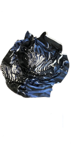 Ткань натуральный шелк 100% (Италия) ш-135 см купон 140см Roberto Cavalli