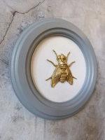 Панно 18 см. насекомые на стену для интерьера Муха