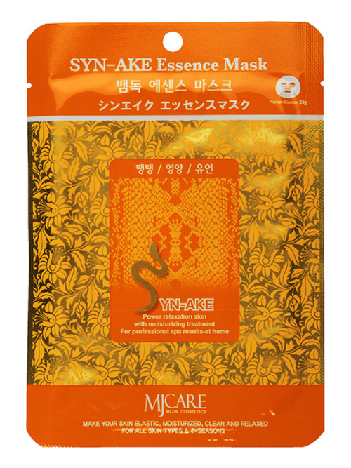 [MIJIN] Syn-Ake Essence Mask - Маска тканевая для лица Змеиный яд, 23 гр