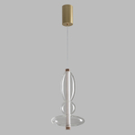 Подвесной светодиодный светильник Crystal Lux QUASAR SP10W LED TRANSPARENT