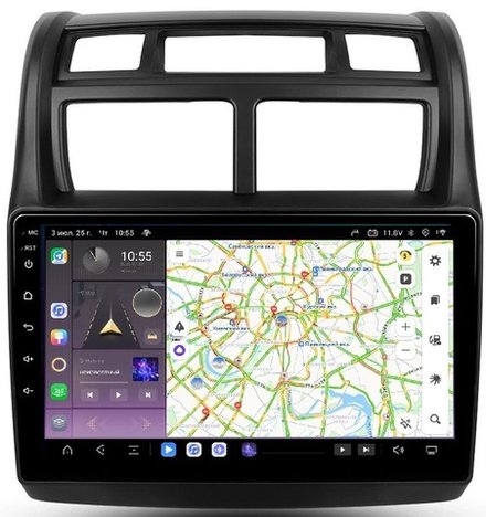 Магнитола для KIA Sportage 2008-2010 - Carmedia OL-9734 QLed, Android 13, TS20, CarPlay, SIM-слот