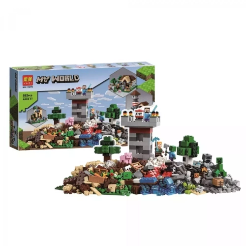 Конструктор Майнкрафт "Набор для творчества 3.0" 582 дет.