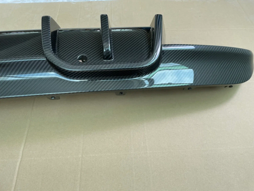 Карбоновый диффузор заднего бампера для BMW X5 G05 / X5M F95 / X6 G06 / X6M F96 БМВ