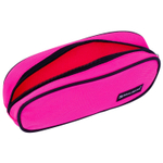 Пенал-косметичка BRAUBERG овальный полиэстер "Pink" 22х9х5 см (3 штуки в упаковке)