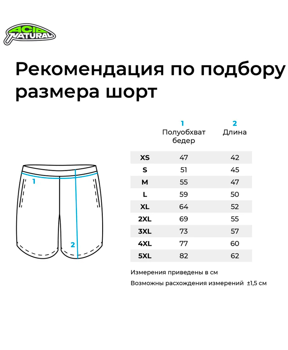 Шорты Песочные рыбы