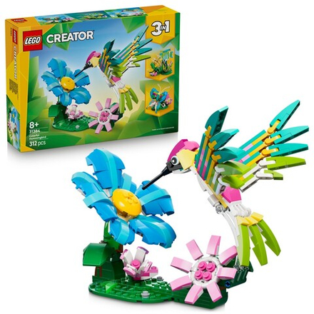 Конструктор LEGO Creator 31384 Дикие животные Яркий колибри 3 в 1