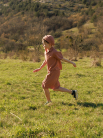 Шорты удлиненные Mjölk Toffee, из муслина