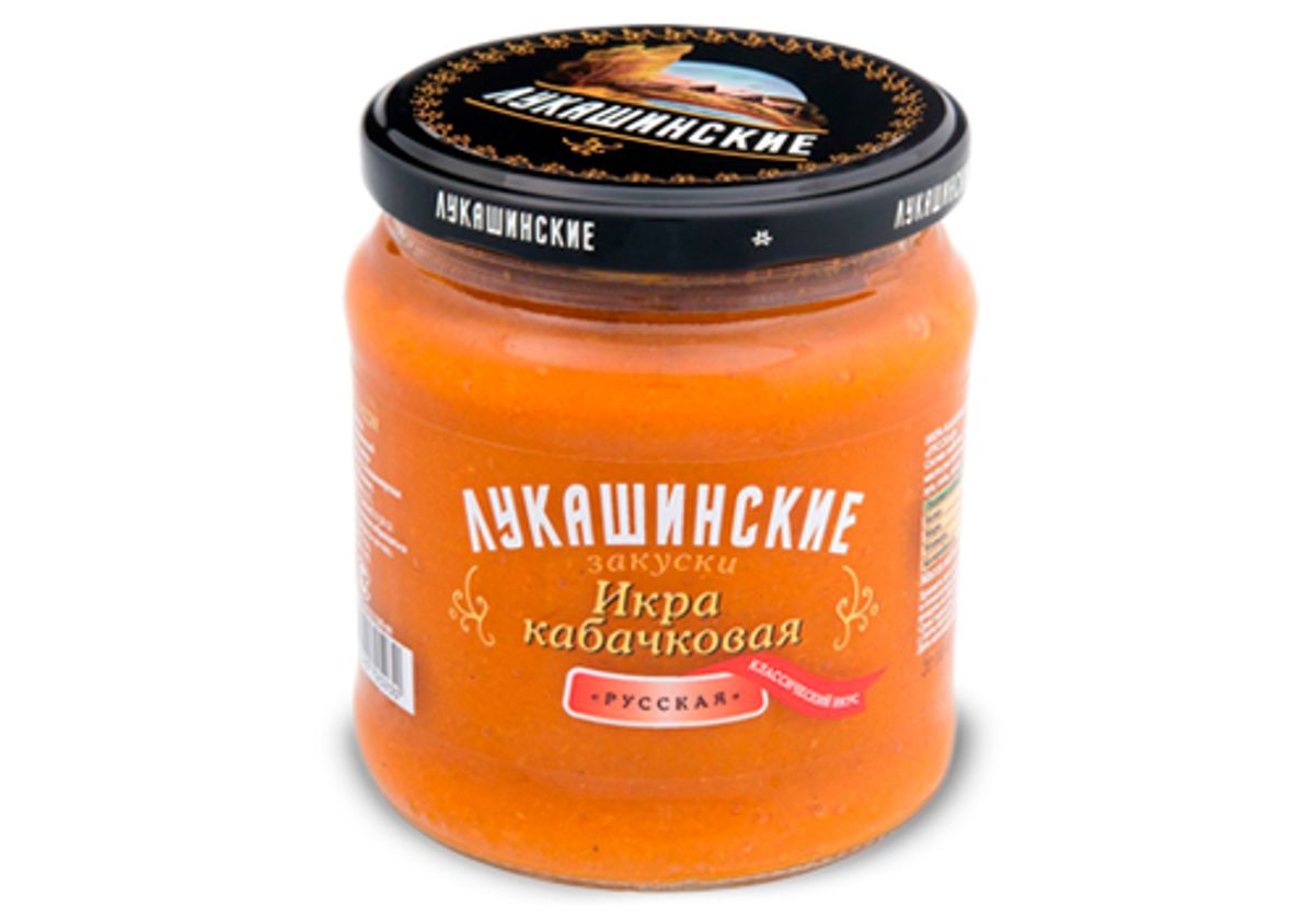 Икра "Лукашинские" кабачковая русская, 460г