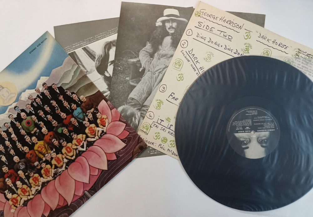 Винтажная виниловая пластинка George Harrison Dark Horse (Japan 1974)
