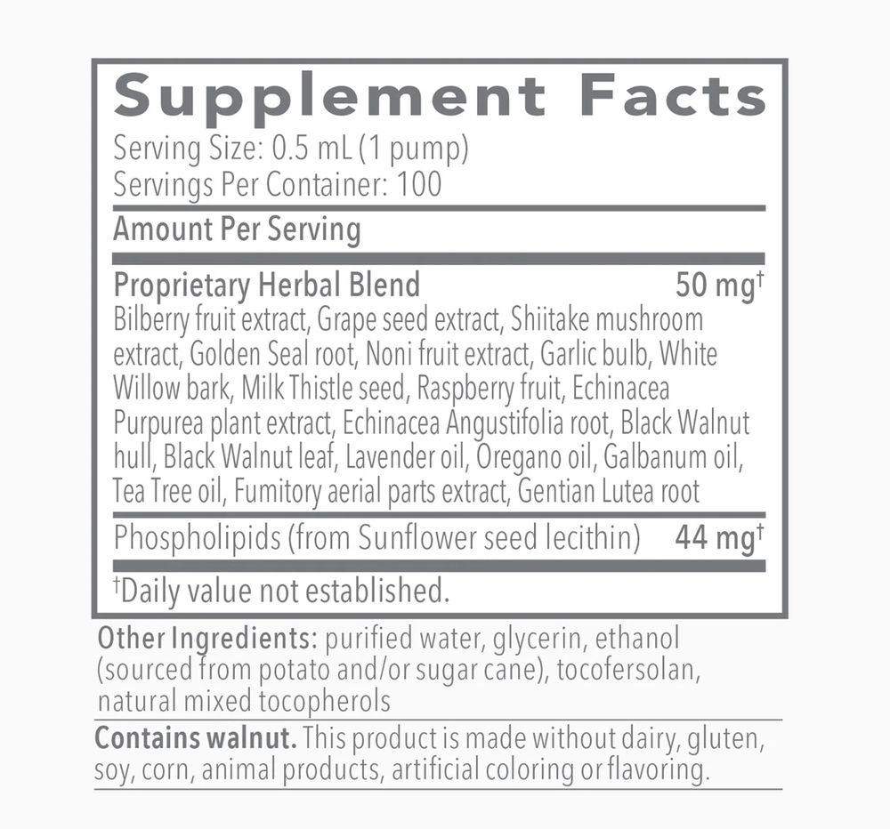 Biocidin® LSF Potent Broad-Spectrum Liposomal Formula
