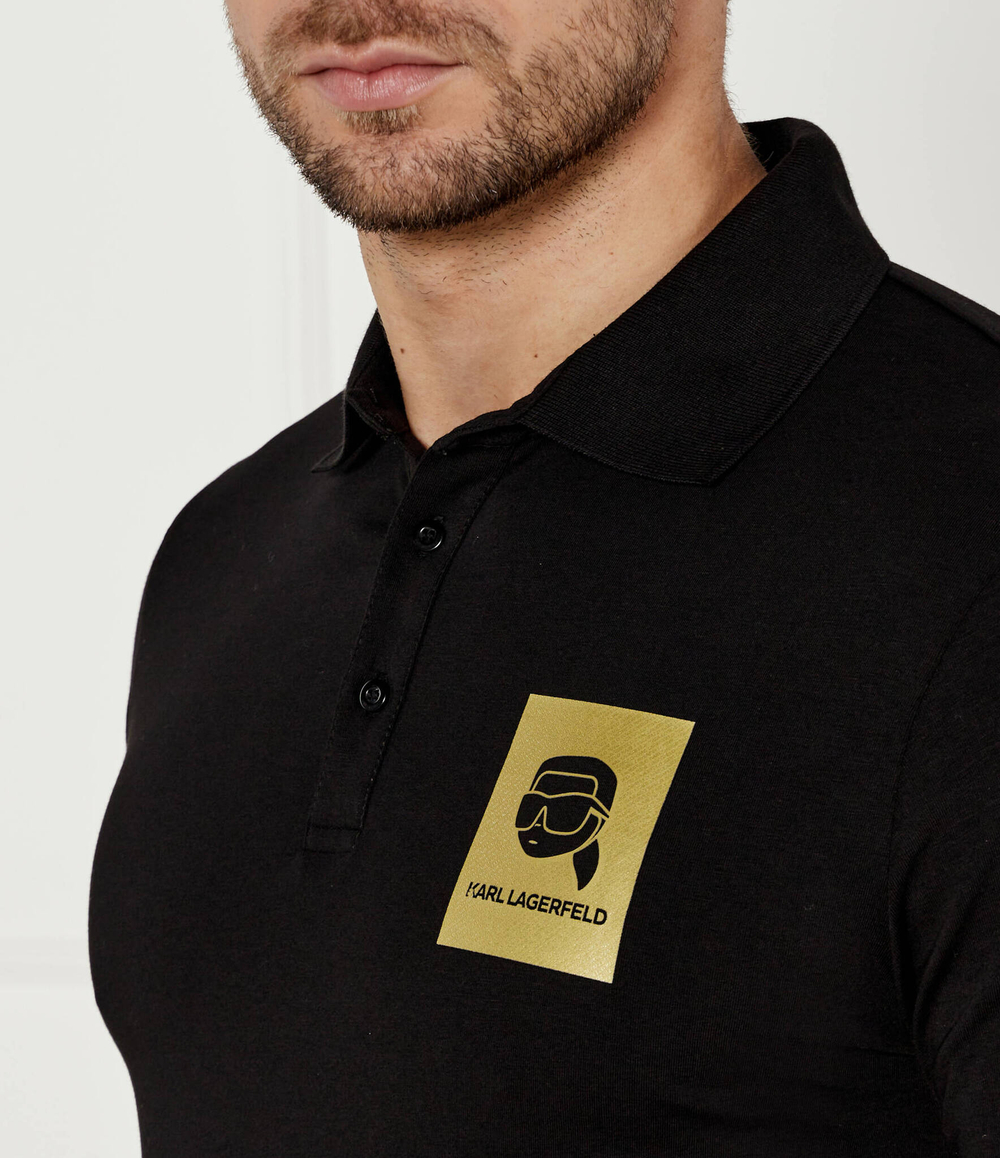Поло Karl Lagerfeld - черный(745460 551235)