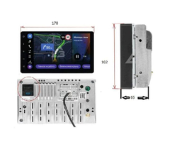 Автомагнитола 2DIN 7021