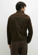 КУРТКА MASSIMO DUTI - mottled dark brown