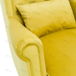 Кресло Leset Винтаж, ножки венге, ткань V28, компаньон V28