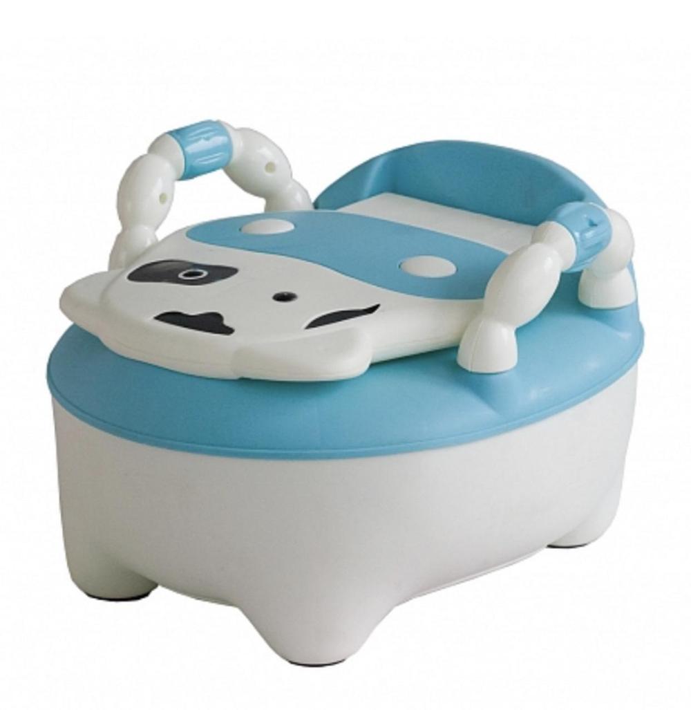 PITUSO Детский горшок Буренка Blue/Голубой 36,5*31,5*46 см