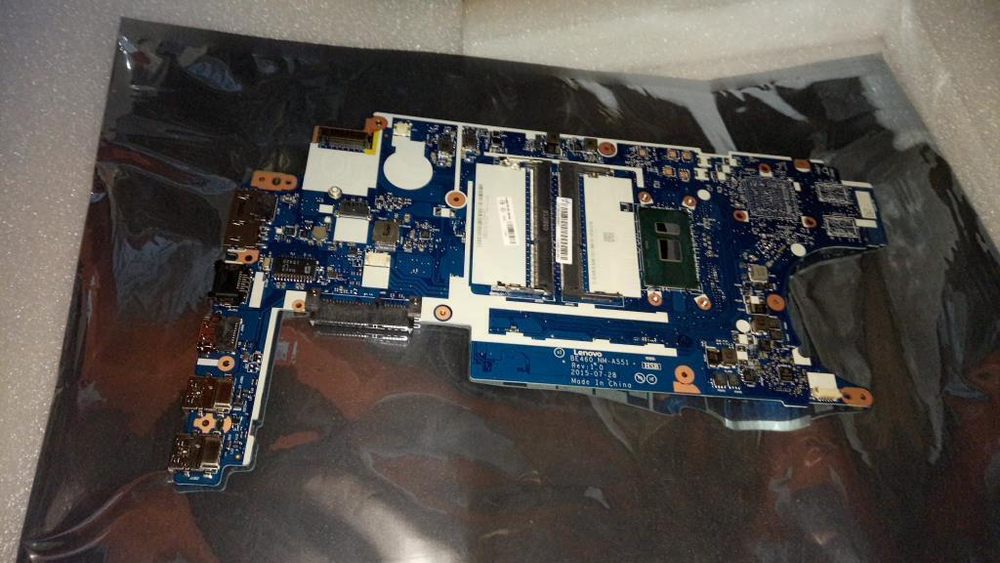 Материнская плата для ноутбука Lenovo ThinkPad E460 NM-A551 Intel Core i3-6100U UMA HW NOK TPM WIN (00UP245), оригинал