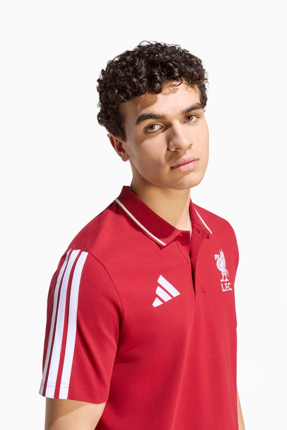 Футболка adidas Liverpool FC 26/27 DNA Polo - красный