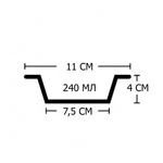 Миска "efox" для питомцев из нержавеющей стали, форма чаша