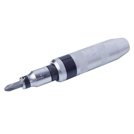 Цена на KING TONY (4112FR) Отвертка ударная 1/2" с принадлежностями, 6 предметов