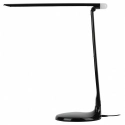 Настольный светильник ЭРА NLED-482-10W-BK светодиодный с ночником черный