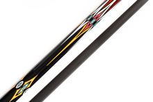 Кий / пирамида 2-pc "Winner Carbon 018" (черно-коричневый)