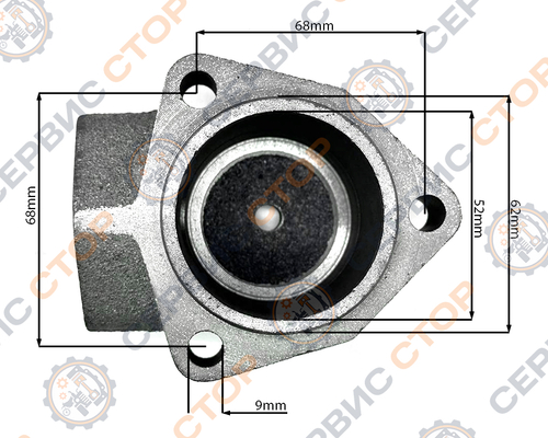 Крышка включения/выключения блокировки дифференциала 195N/ZS1100