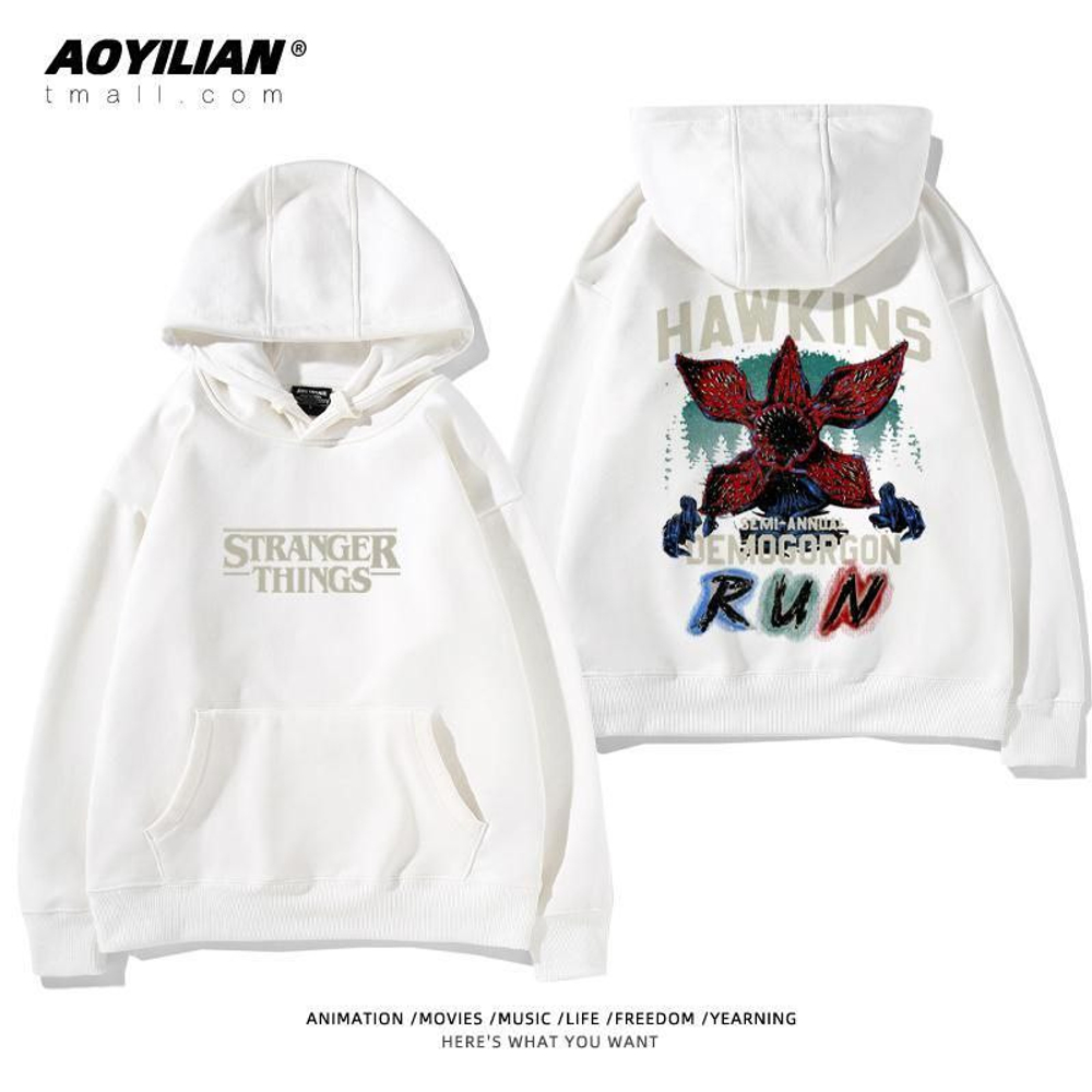 Толстовка-худи "Очень странные дела"