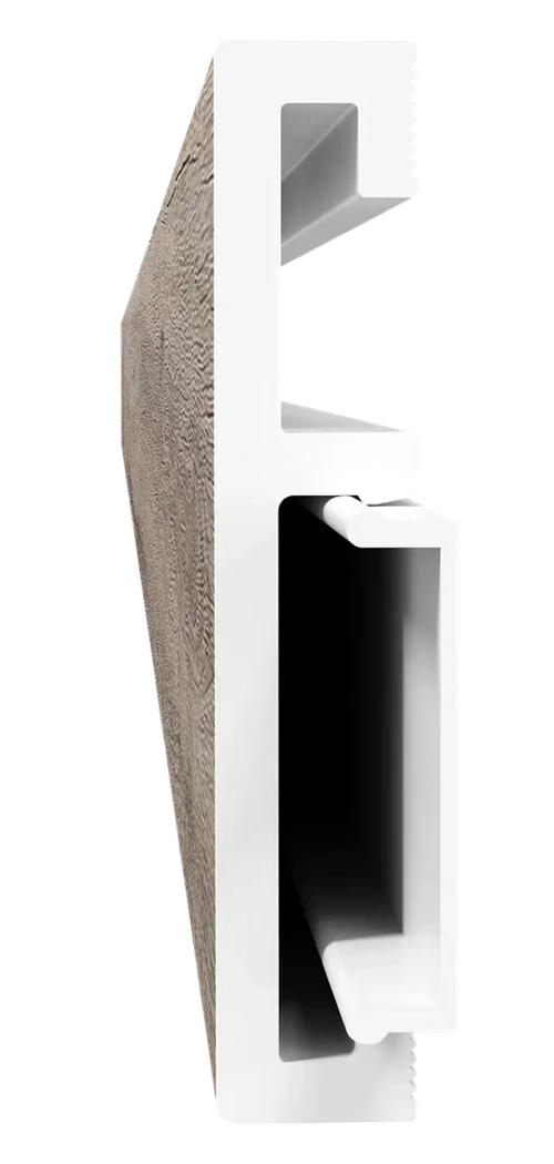 Напольный плинтус ПВХ Foresta Grace Дуб Горный FG 008 2000х70х13 мм