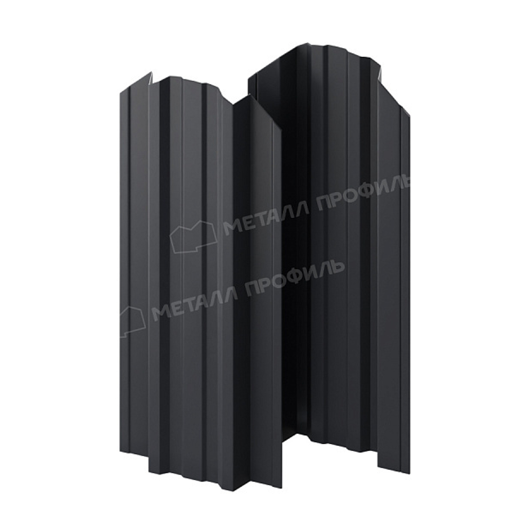 Штакетник металлический МП TRAPEZE 16.5х118